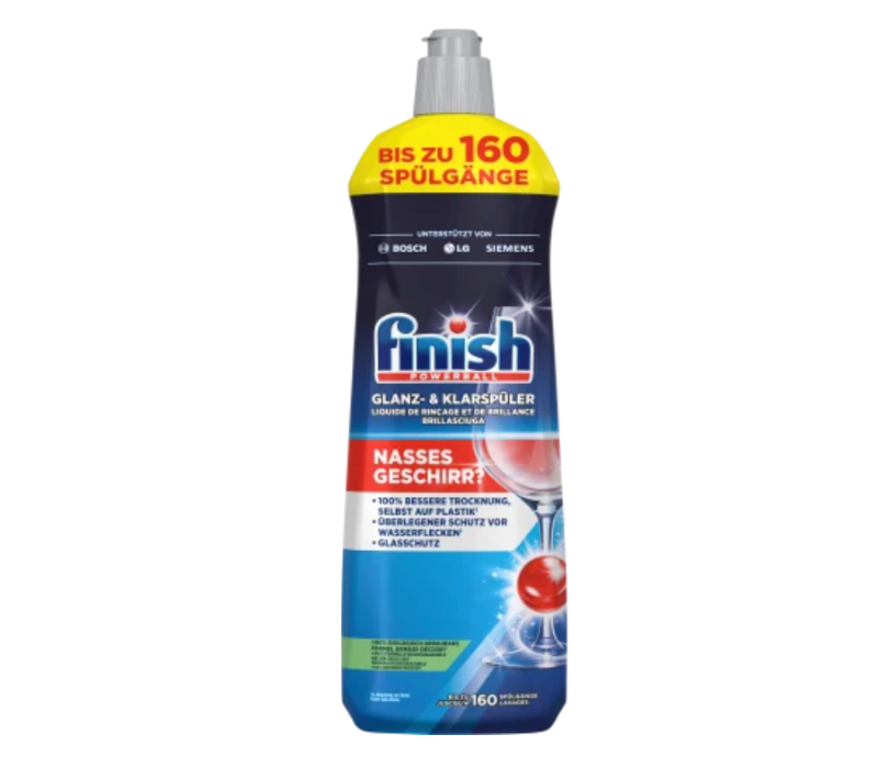 Combo Viên Rửa Bát Finish Quantum All in 1 74 Viên Hương Chanh + Muối 1.2kg + Nước bóng 800ml