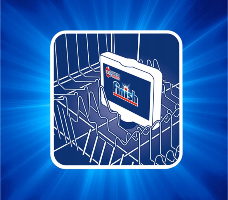 Dung dịch vệ sinh máy rửa bát Finish 250ml hương Chanh