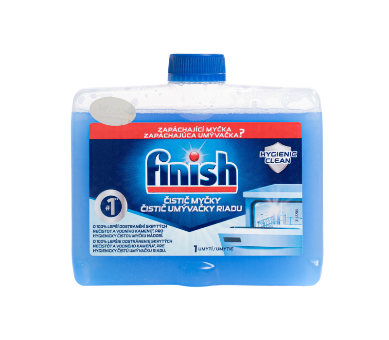 Dung dịch vệ sinh máy rửa bát Finish 250ml không mùi