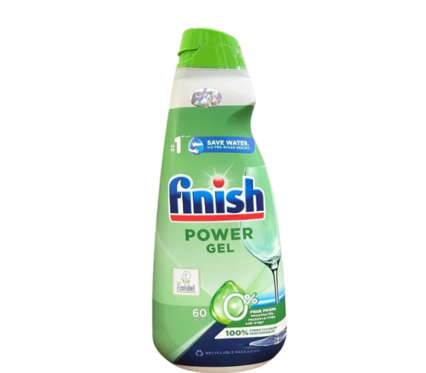 Gel rửa bát Finish Eco 0% 900ml