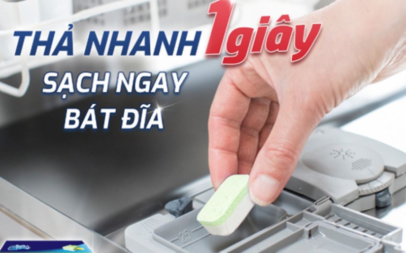 viên rửa bát Finish khử mùi