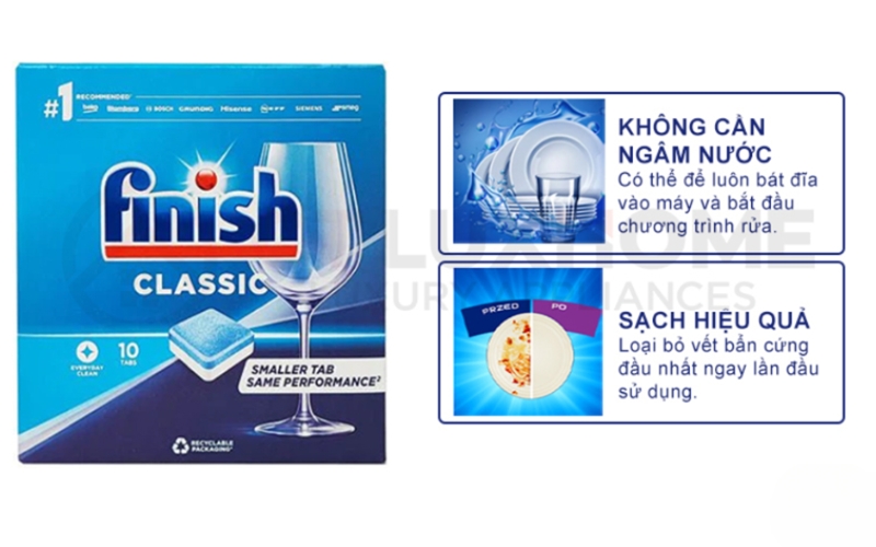 Viên rửa bát Finish nội địa Đức 